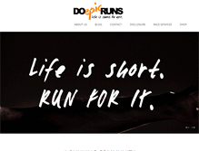 Tablet Screenshot of doepicruns.com